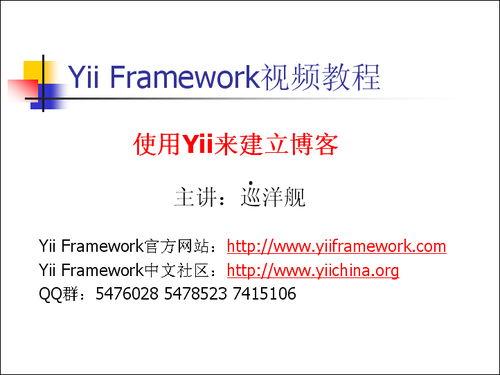 yii视频,从视频教程中提炼的实用技巧与最佳实践