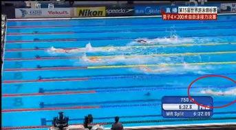 孙杨接力决赛视频